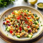 Tahini Lemon Chickpea Salad: A Refreshing Delight!