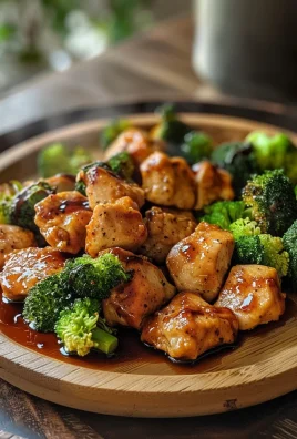 Air Fryer Chicken Bites and Broccoli
