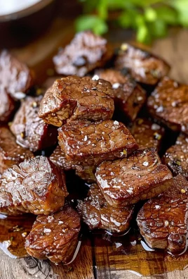 Air Fryer Juicy Steak Bites