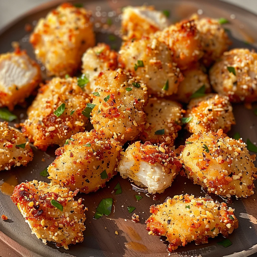 Air Fryer Ranch-Crusted Chicken Bites