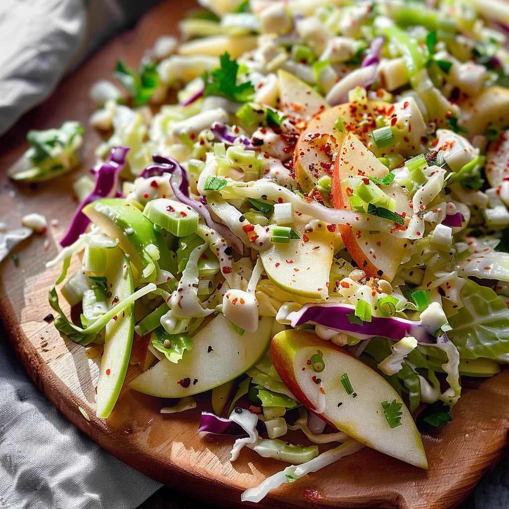 Apple Cabbage Coleslaw Recipe
