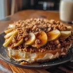 Apple Crisp Cheesecake Delight: A Delicious Fusion of Flavors