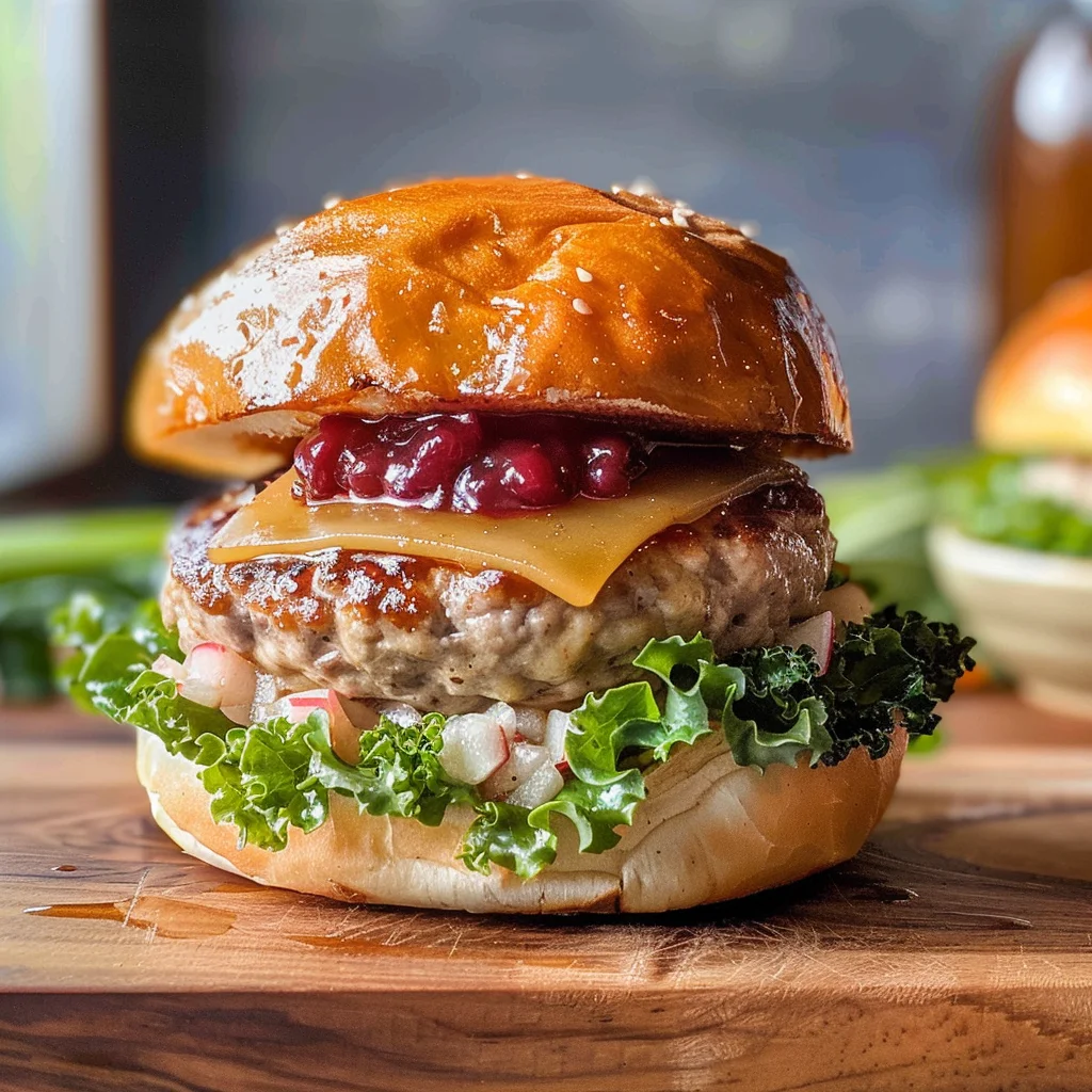 Apple Turkey Burgers