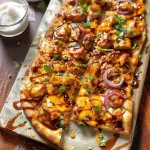 BBQ Chicken Flatbread
