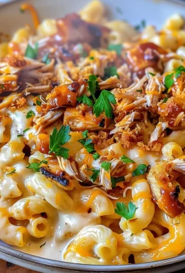 BBQ Chicken Mac and Cheese