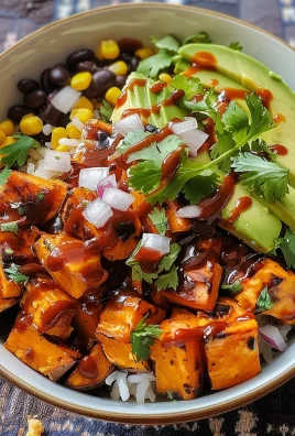 BBQ Chicken Sweet Potato Bowl