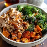 BBQ Chicken & Roasted Sweet Potato Bowls Recipe