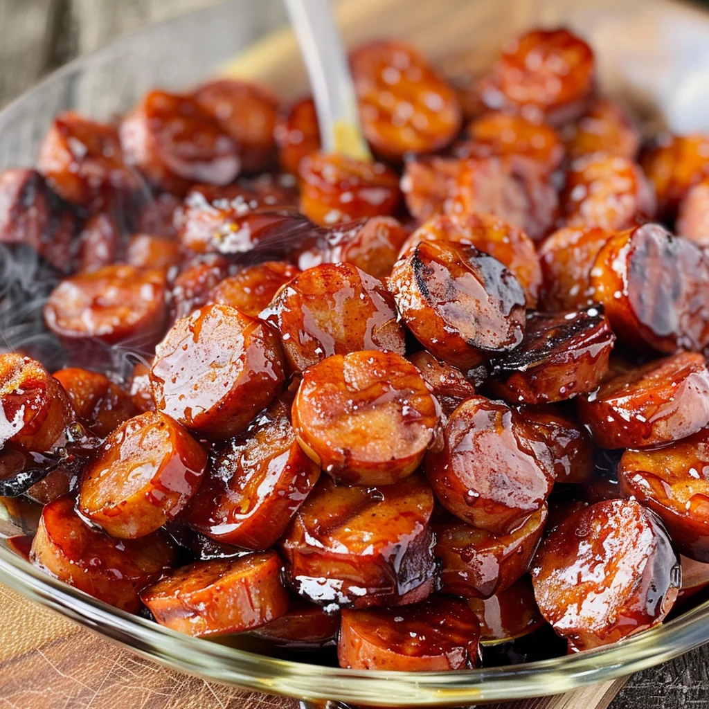 BBQ Sausage Bites