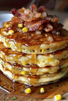 Bacon and Corn Griddle Cakes