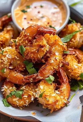 Baked Coconut Shrimp with Sweet Chili Mayo