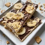 Banana & Nutella Frozen Yogurt Bark