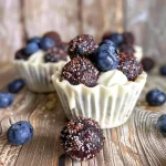 Blueberry Cheesecake Protein Bites – A No-Bake, High-Protein Snack
