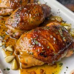 Brown Sugar Dijon Chicken Thighs