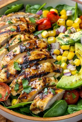 Cilantro Lime Grilled Chicken Salad