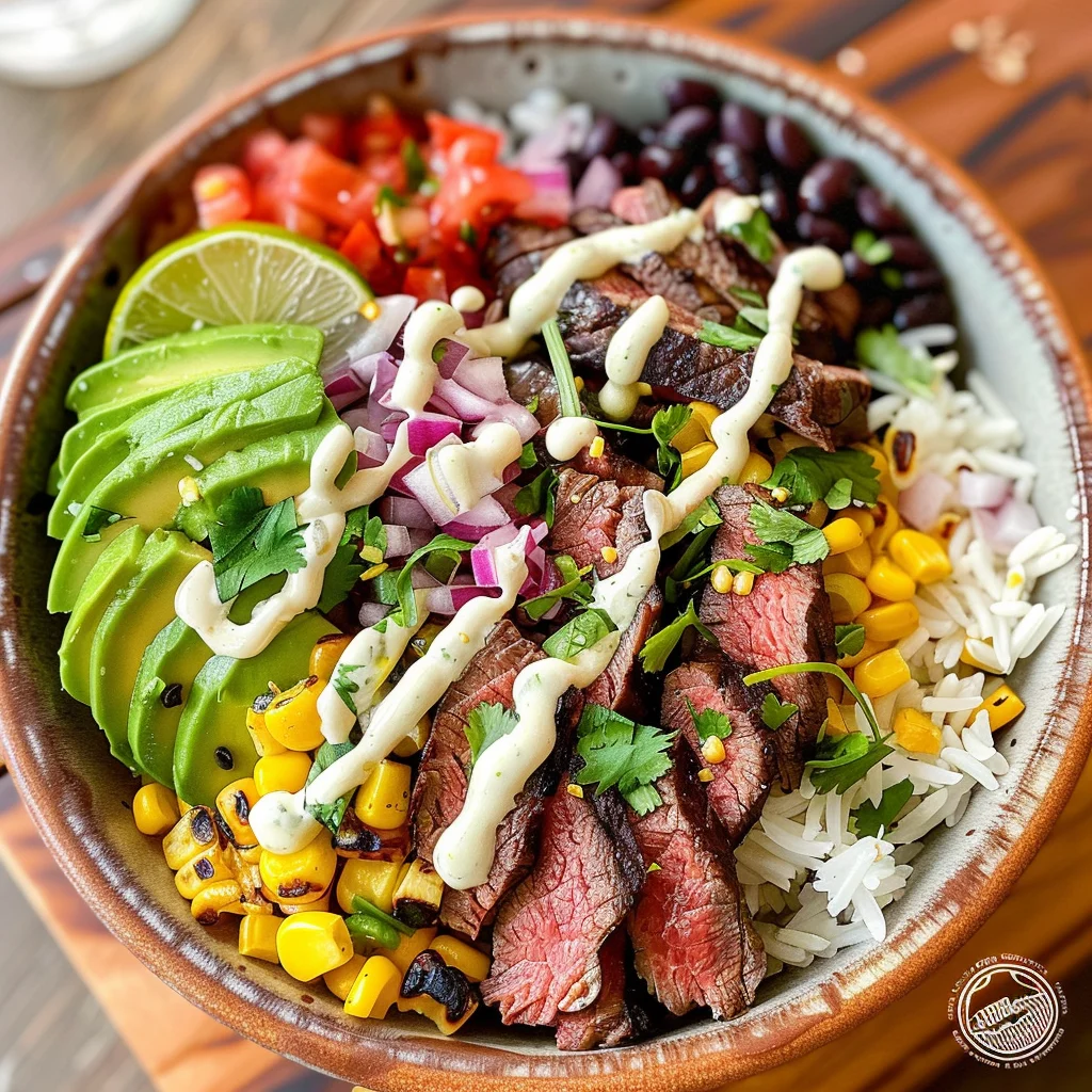 Cilantro Lime Steak Bowls