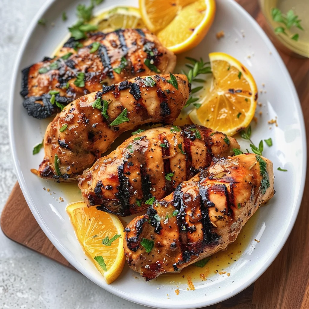 Citrus Dijon Grilled Chicken (Marinade)
