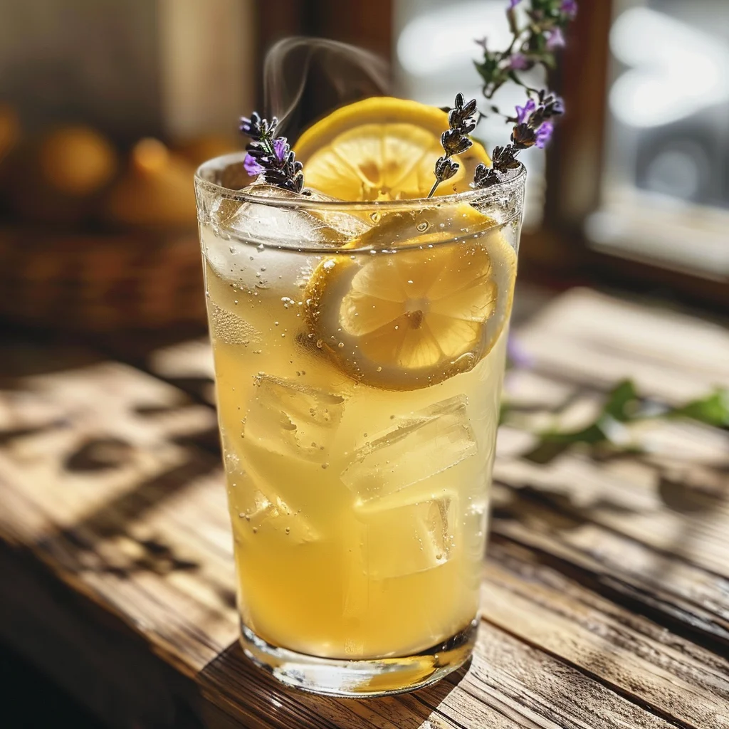Coconut Lavender Lemonade Mocktail image 2