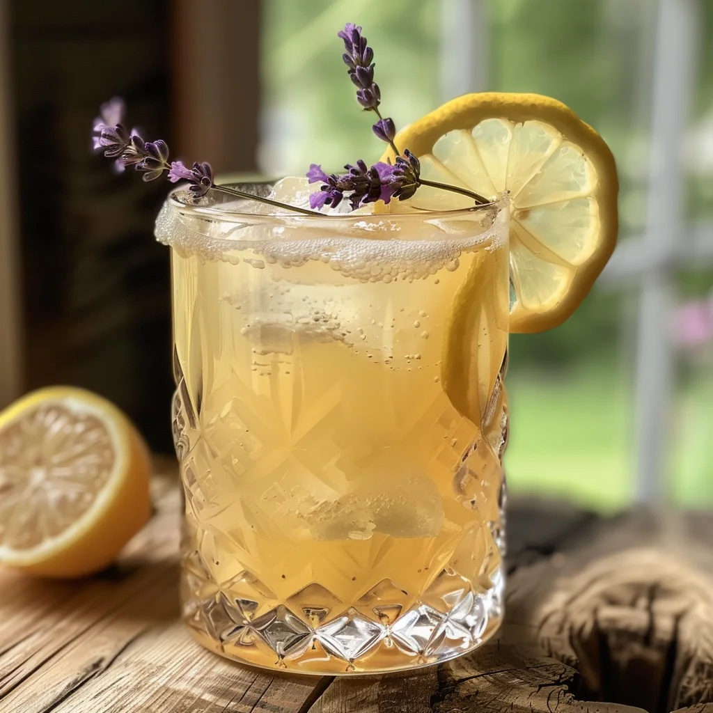 Coconut Lavender Lemonade Mocktail image 3