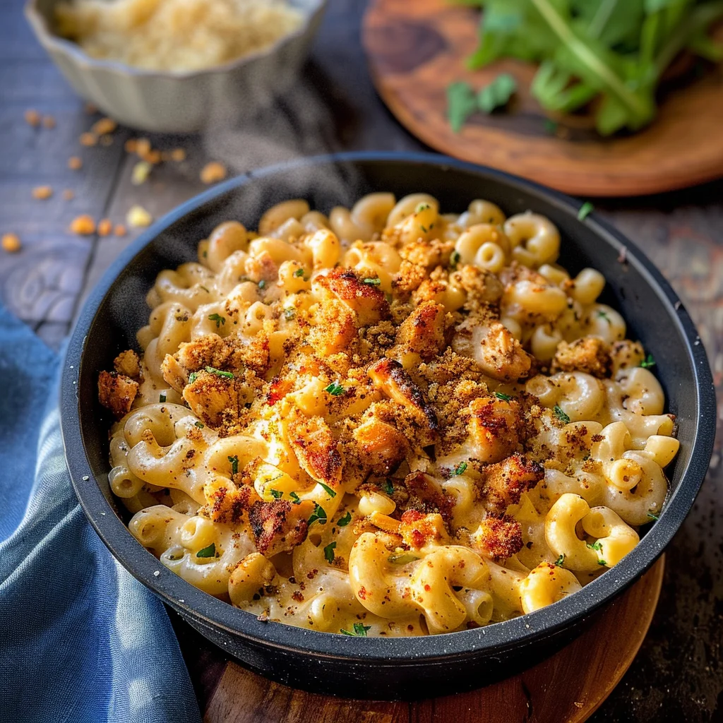 Creamy Chicken Mac and Cheese