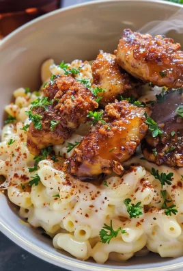 Creamy Honey Pepper Chicken Mac and Cheese Delight