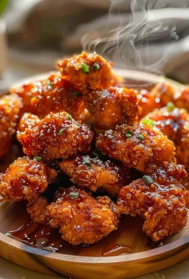 Delicious Baked Honey BBQ Popcorn Chicken Recipe