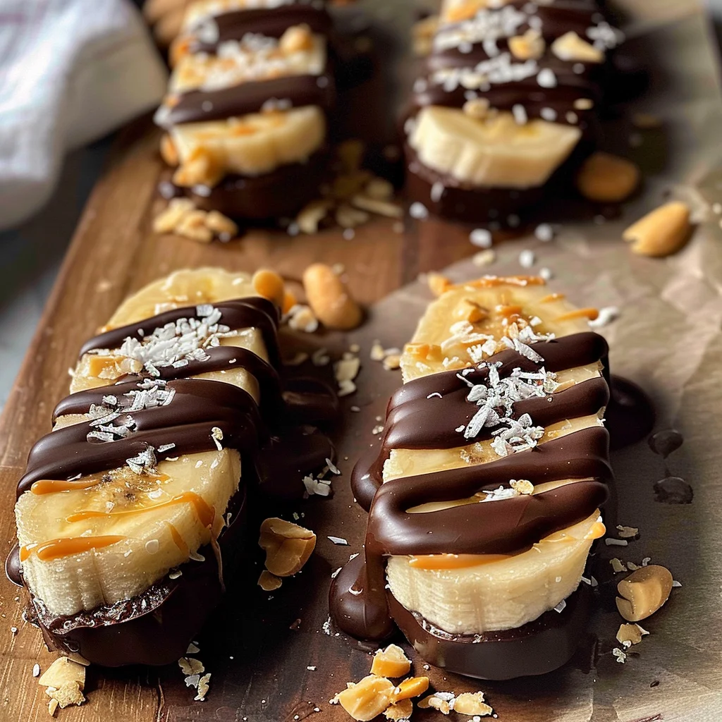 Frozen Banana Snacks