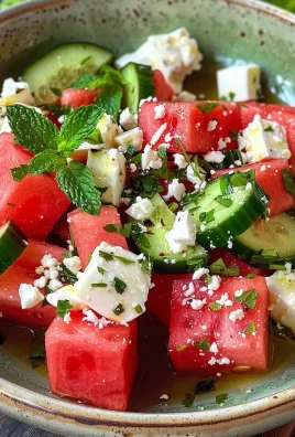 Greek Watermelon Salad
