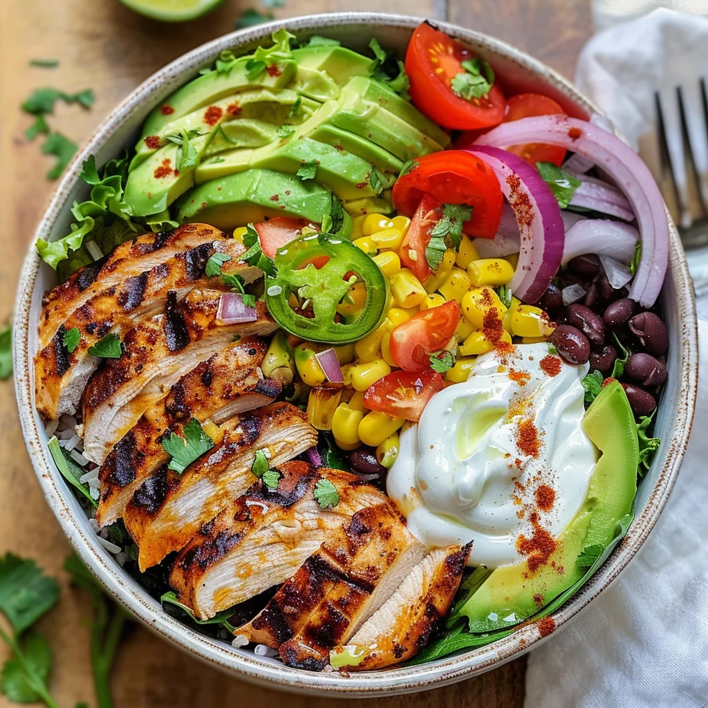 Grilled Chicken Burrito Bowl