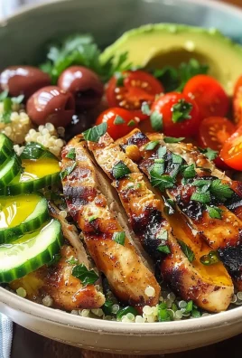 Grilled Chicken Quinoa Bowls