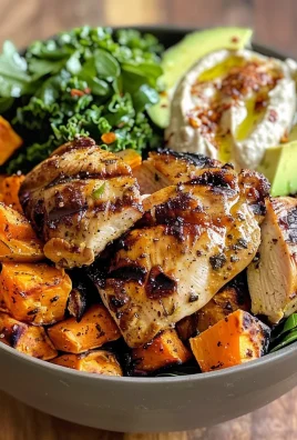 Grilled Chicken & Sweet Potato Bowl
