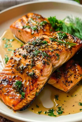 Grilled Salmon with Dijon Mustard Sauce: A Flavorful Delight!