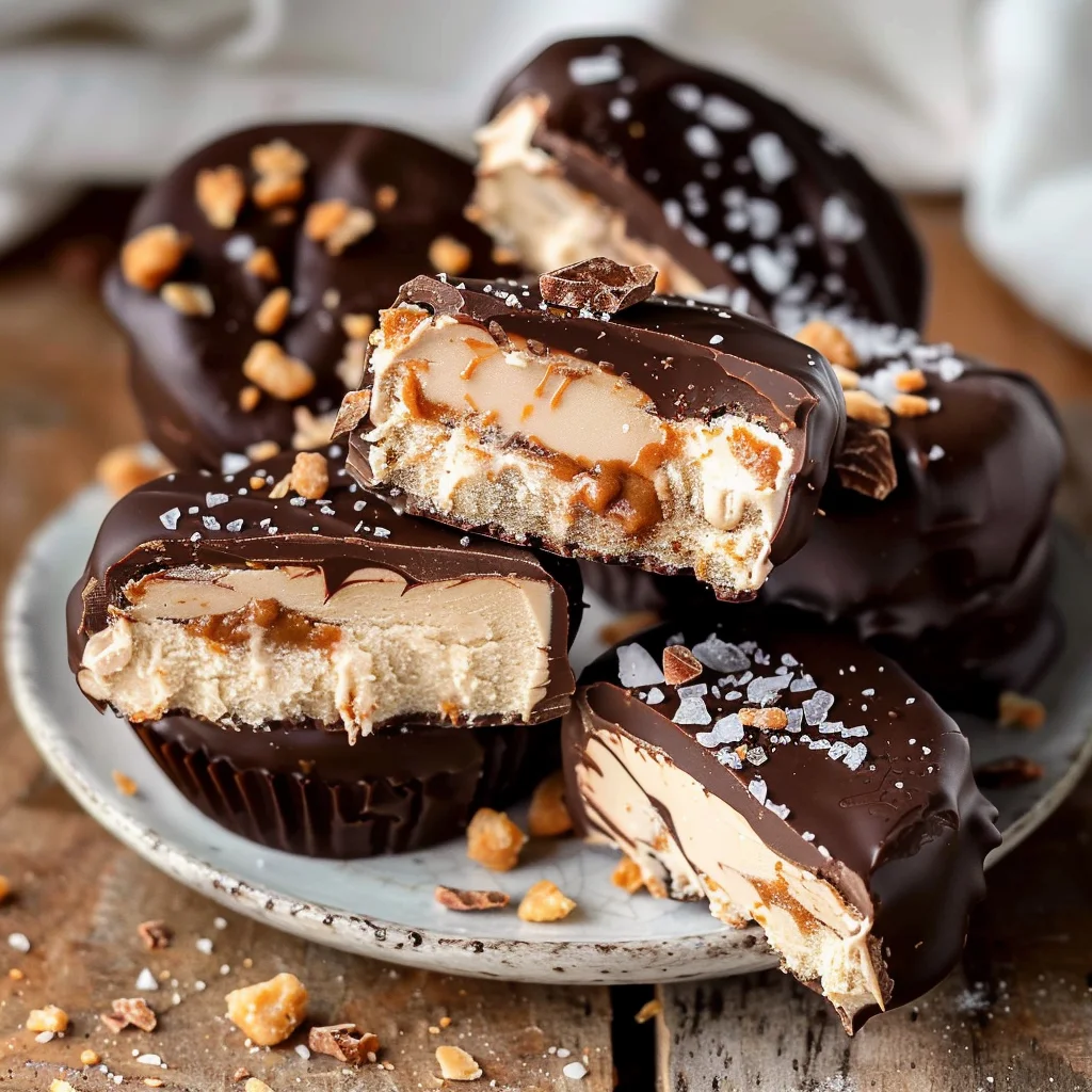 High Protein Frozen Peanut Butter Greek Yogurt Bites