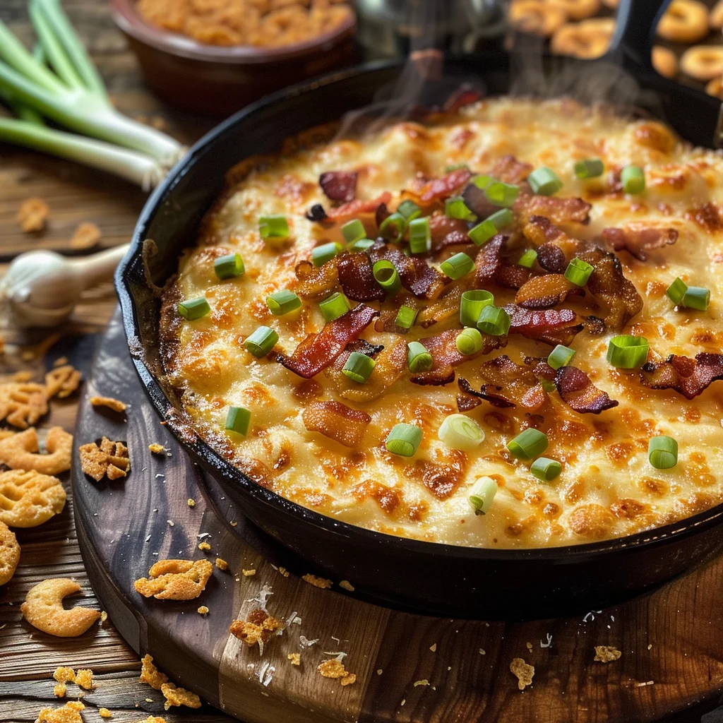 Hot Smoked Gouda Bacon Dip