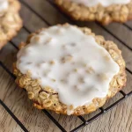 Iced oatmeal cookies - Crumbl copycat
