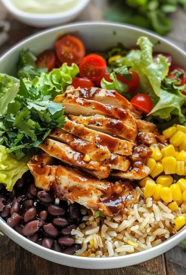 Irresistible High Protein BBQ Ranch Chicken Bowl Recipe