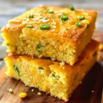 Jalapeño Cornbread with Lime Honey Glaze