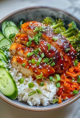 Korean BBQ Chicken Bowl