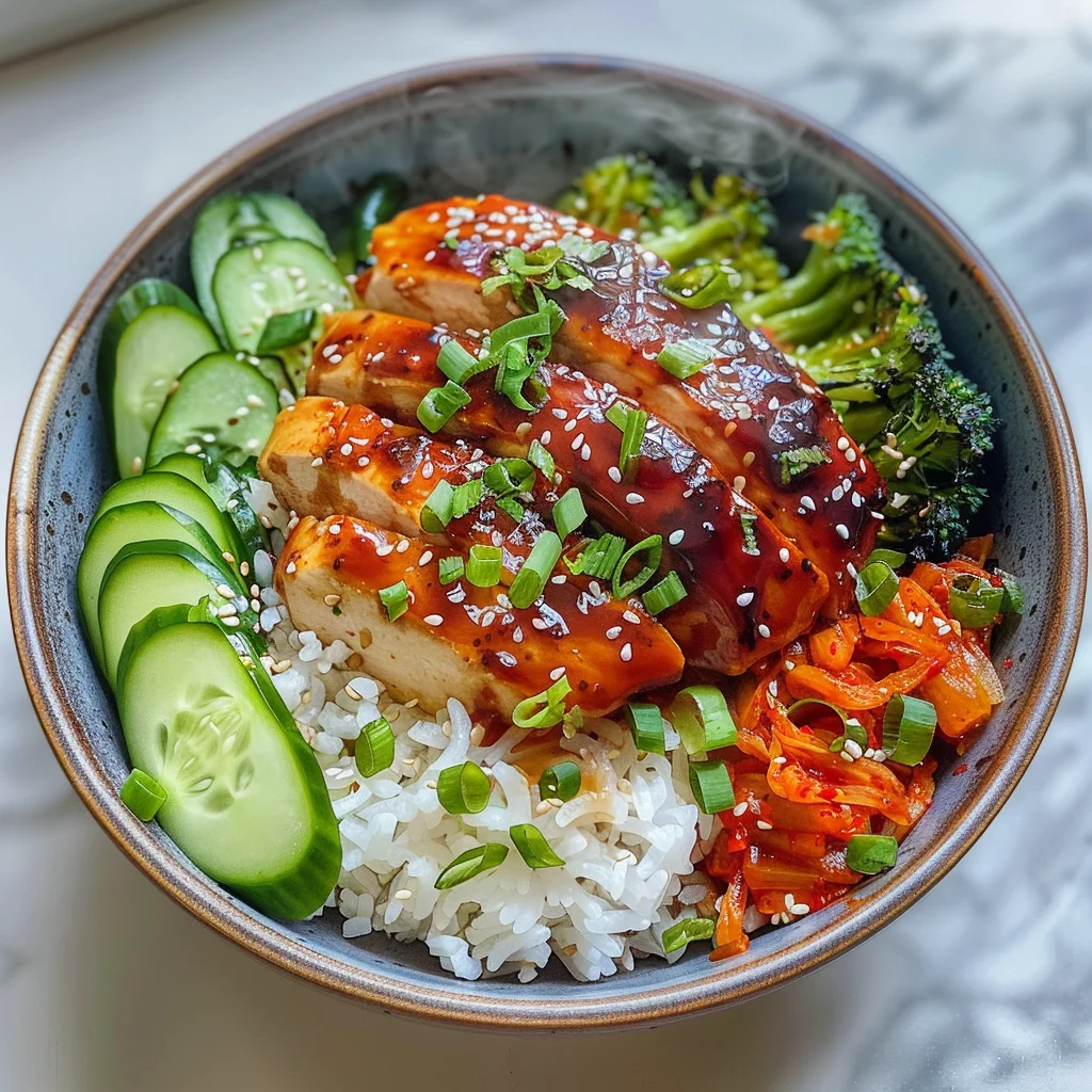 Korean BBQ Chicken Bowl