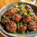 Korean BBQ Meatballs with Spicy Mayo Dip: An Incredible 7-Step Recipe