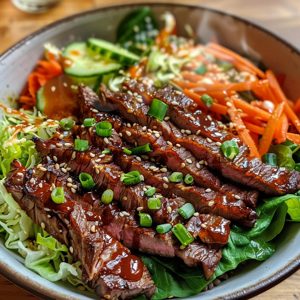 Korean BBQ Steak Bowls: A Delicious & Easy Recipe