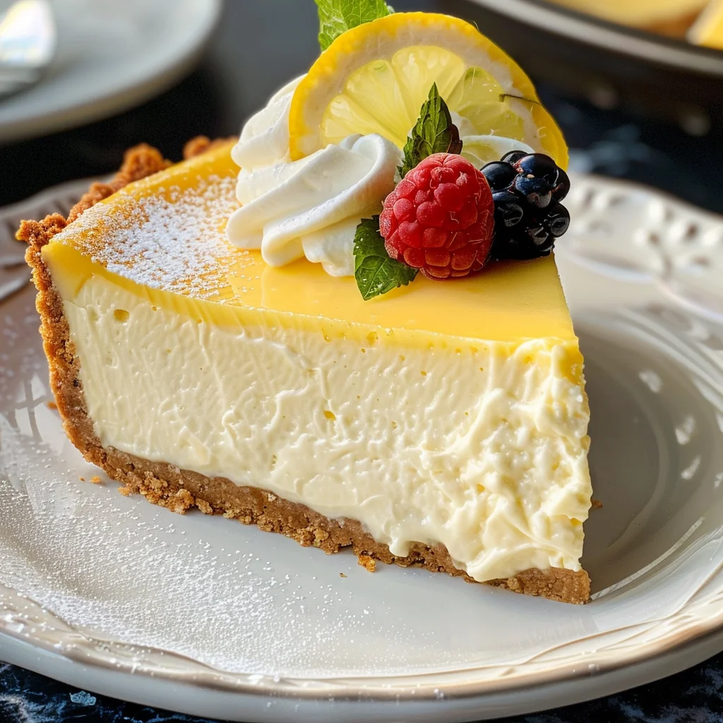 Lemon Cheesecake Delight Recipe is a must-try dessert!