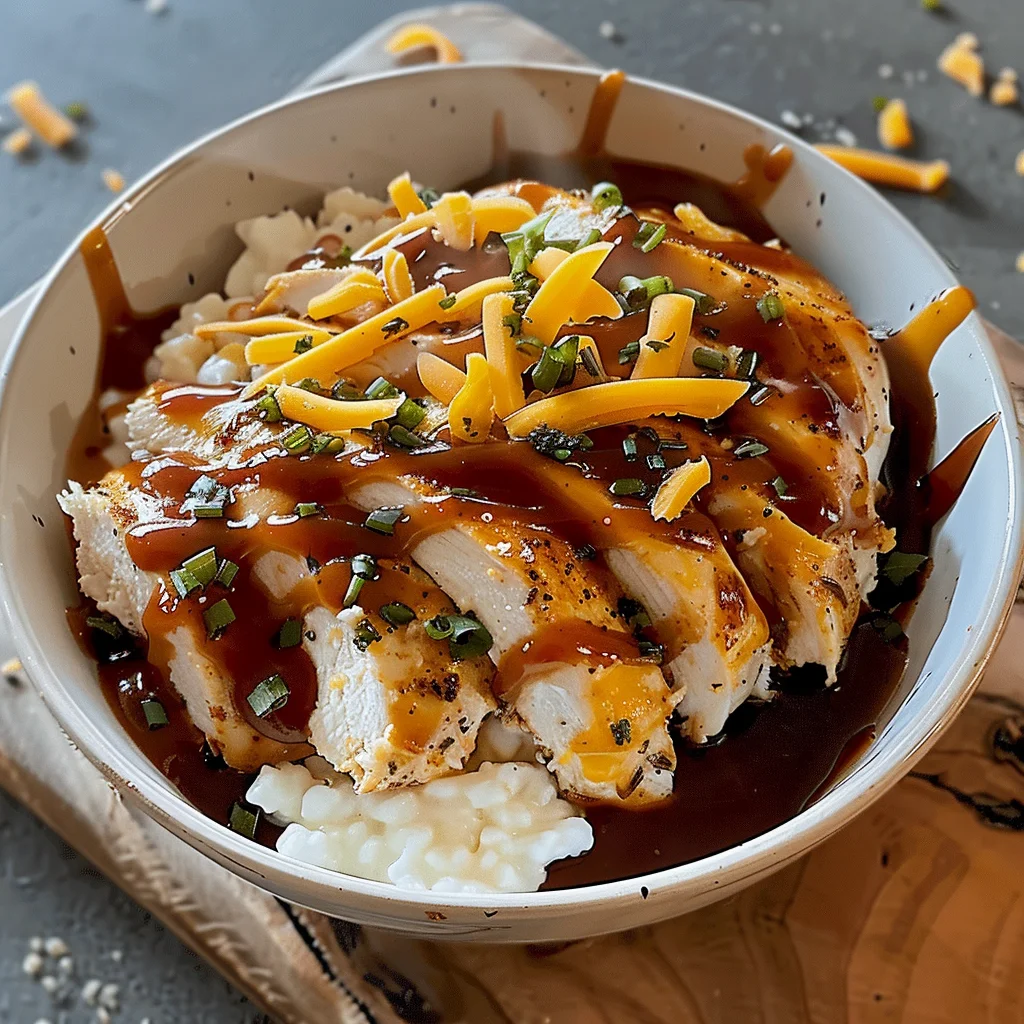 Macro Friendly BBQ Ranch Chicken Bowl with 42g of Protein