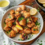 Make Flavorful Air Fryer Lemon Chicken Bites in Just 10 Minutes!