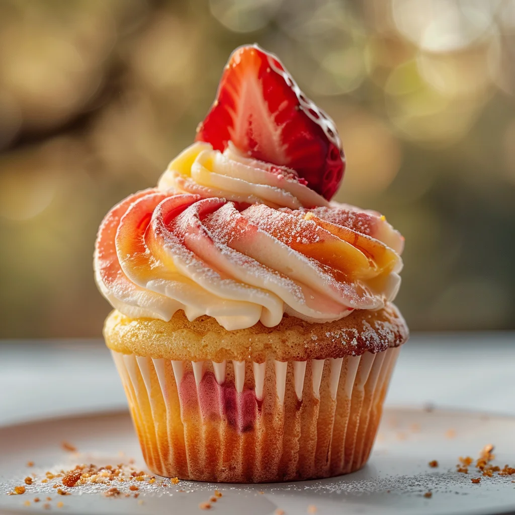 Mango Strawberry Sunset Cupcakes: A Delightful Recipe!