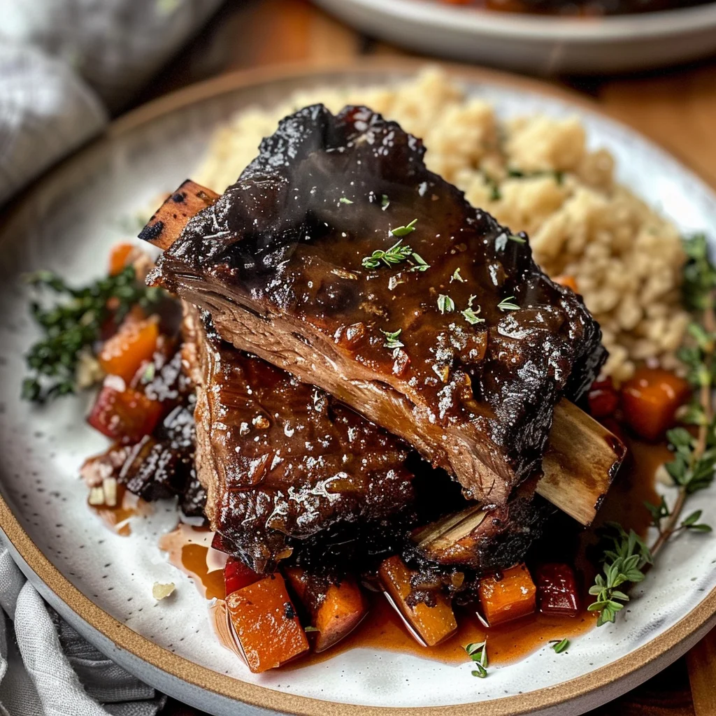 Maple Bourbon Braised Short Ribs for Ultimate Cozy Nights