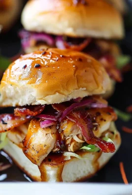 Maple Chicken & Bacon Sliders