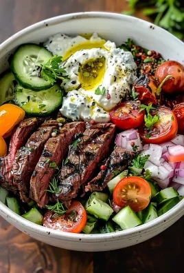 Mediterranean Steak Bowl Recipe