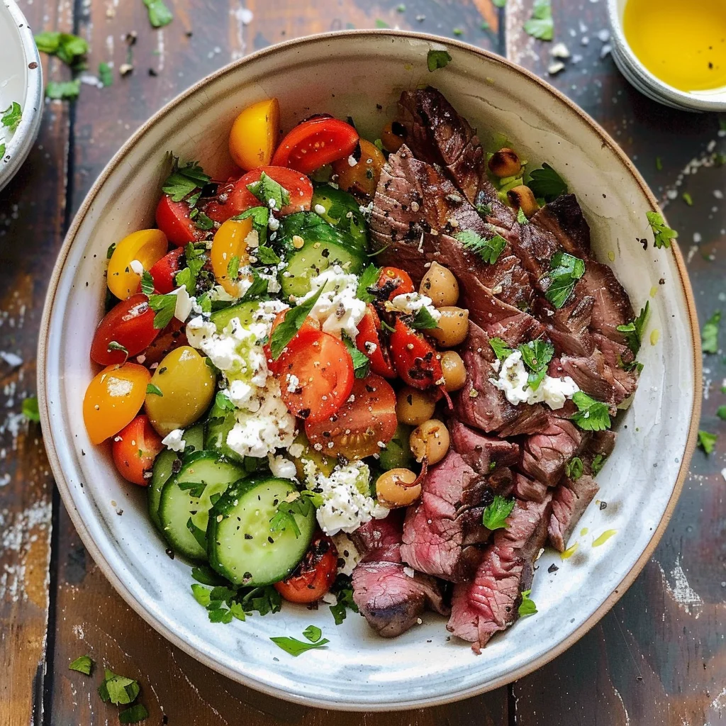 Mediterranean Steak Bowls: An Amazing Ultimate Dinner Recipe