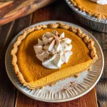 No Bake Marshmallow Pumpkin Pie