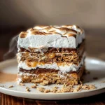 No Bake S'mores Cake